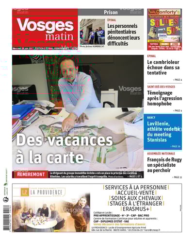 une vacances à la carte